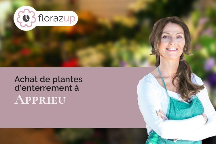 coupes de fleurs pour des funérailles à Apprieu (Isère/38140)
