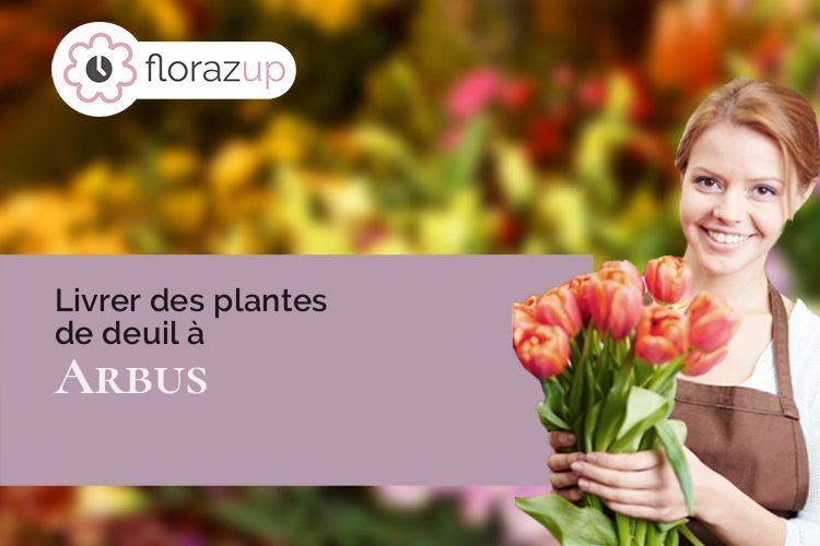 coupes de fleurs pour des funérailles à Arbus (Pyrénées-Atlantiques/64230)