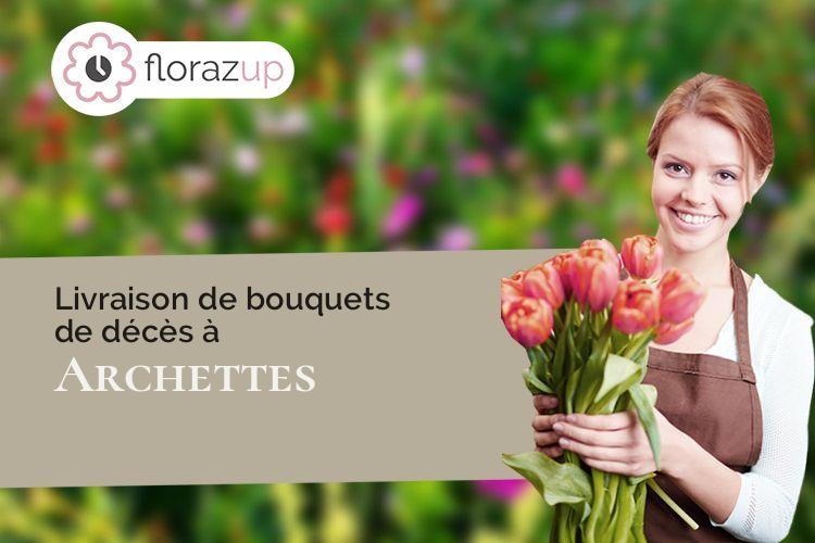 créations de fleurs pour des obsèques à Archettes (Vosges/88380)