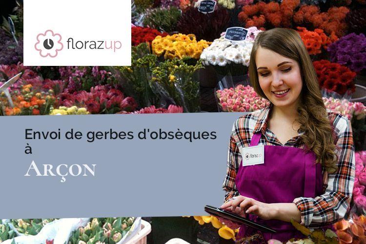 bouquets de fleurs pour un décès à Arçon (Loire/42370)