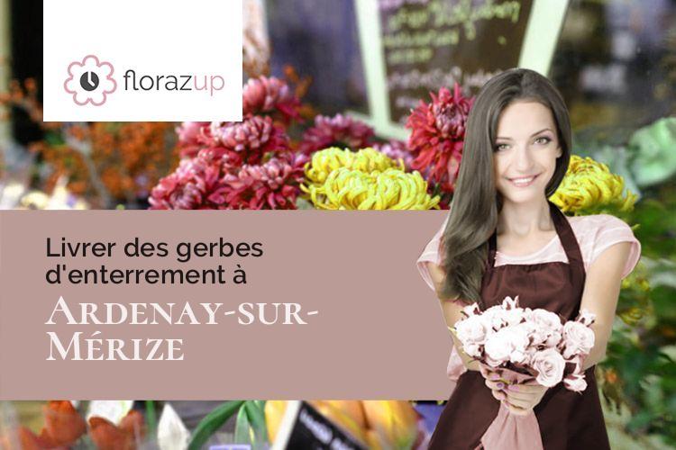 couronnes florales pour une crémation à Ardenay-sur-Mérize (Sarthe/72370)