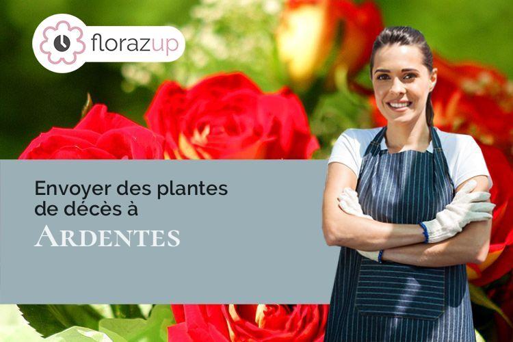 créations de fleurs pour une crémation à Ardentes (Indre/36120)