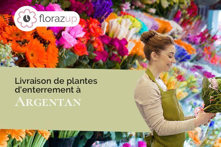 compositions florales pour des funérailles à Argentan (Orne/61200)