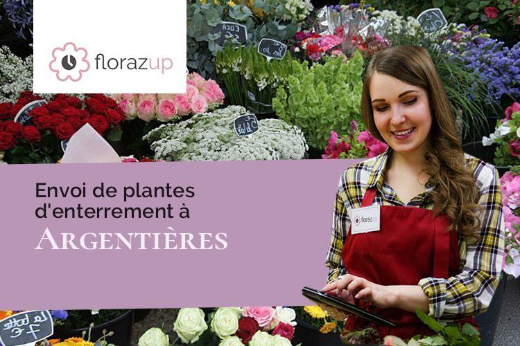 gerbes de fleurs pour un décès à Argentières (Seine-et-Marne/77390)