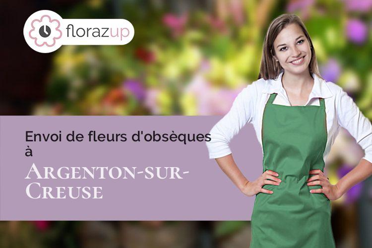 gerbes de fleurs pour une crémation à Argenton-sur-Creuse (Indre/36200)