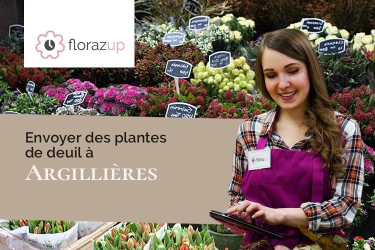 créations de fleurs pour un décès à Argillières (Haute-Saône/70600)