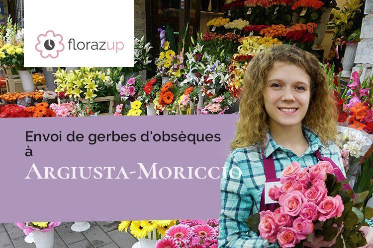 coupes de fleurs pour des funérailles à Argiusta-Moriccio (Corse/20140)