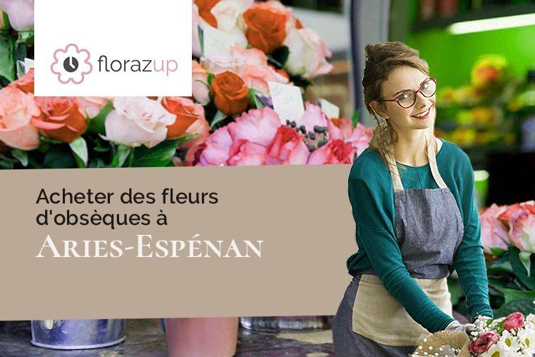 gerbes de fleurs pour des obsèques à Aries-Espénan (Hautes-Pyrénées/65230)