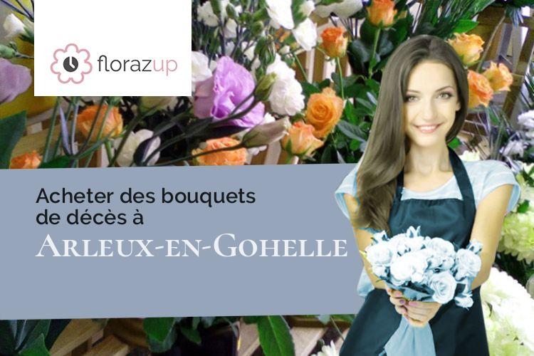 coeurs de fleurs pour une crémation à Arleux-en-Gohelle (Pas-de-Calais/62580)