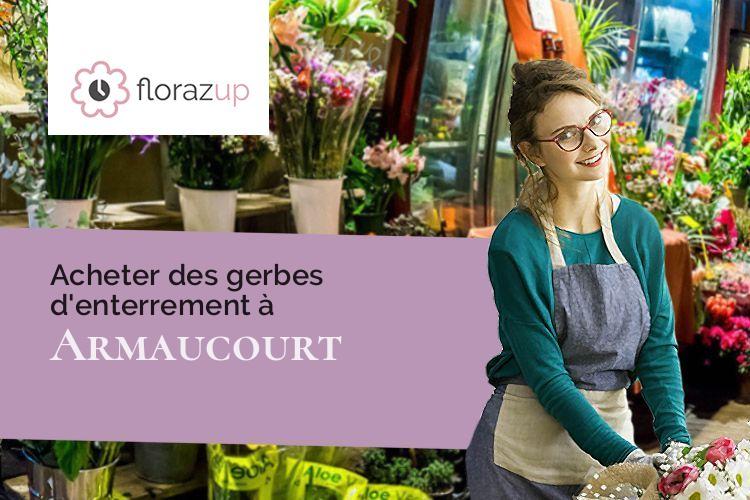 compositions de fleurs pour une crémation à Armaucourt (Meurthe-et-Moselle/54760)