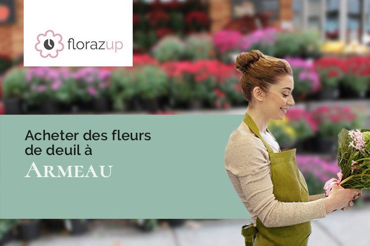 coupes de fleurs pour une crémation à Armeau (Yonne/89500)