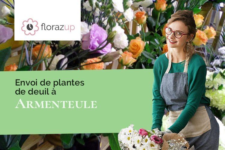 créations florales pour un enterrement à Armenteule (Hautes-Pyrénées/65510)