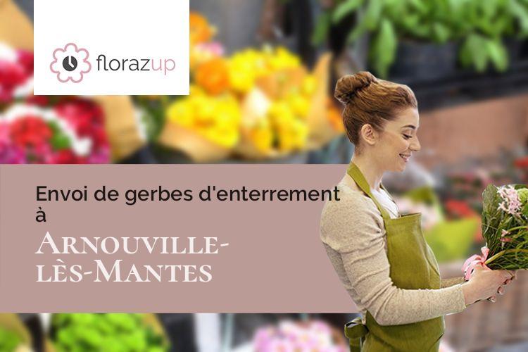 bouquets de fleurs pour des obsèques à Arnouville-lès-Mantes (Yvelines/78790)