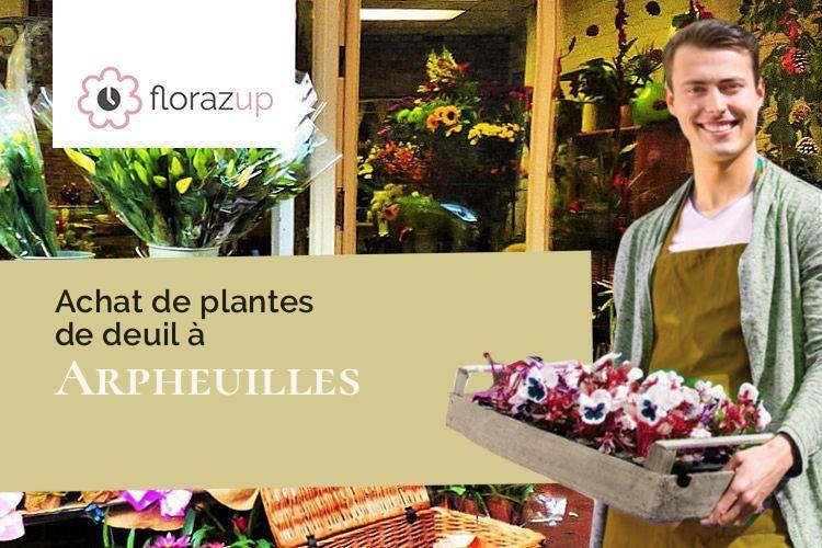 couronnes florales pour un décès à Arpheuilles (Indre/36700)