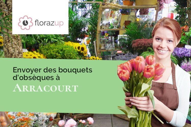 créations florales pour un décès à Arracourt (Meurthe-et-Moselle/54370)
