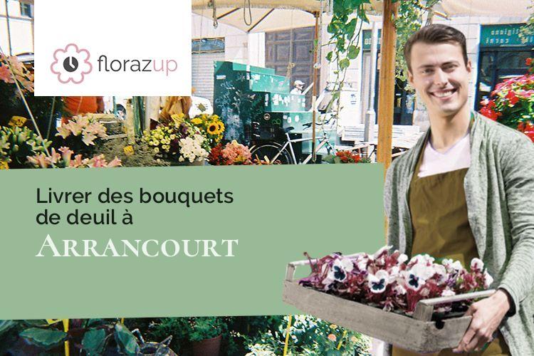 coeurs de fleurs pour une crémation à Arrancourt (Essonne/91690)