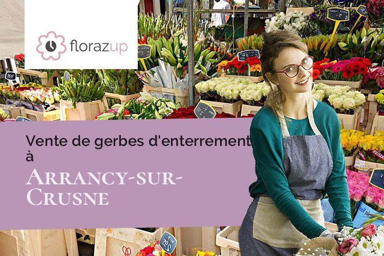 compositions de fleurs pour des funérailles à Arrancy-sur-Crusne (Meuse/55230)