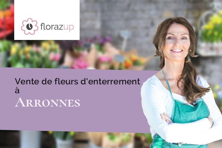 bouquets de fleurs pour un enterrement à Arronnes (Allier/03250)