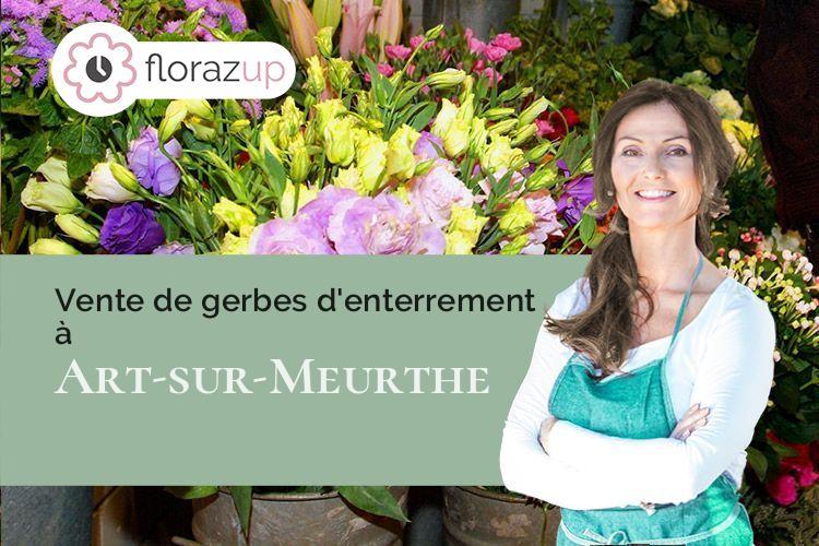 gerbes de fleurs pour un deuil à Art-sur-Meurthe (Meurthe-et-Moselle/54510)