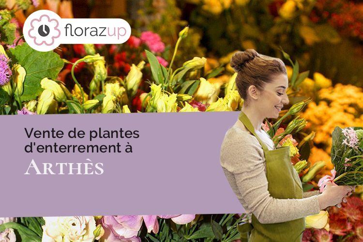 créations florales pour une crémation à Arthès (Tarn/81160)