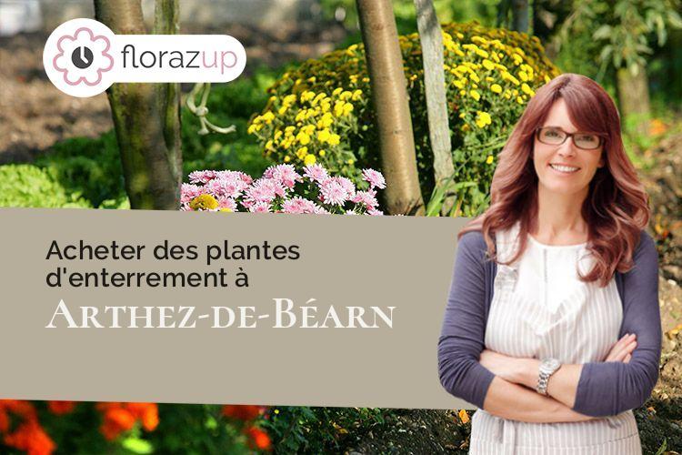 coupes de fleurs pour un deuil à Arthez-de-Béarn (Pyrénées-Atlantiques/64370)