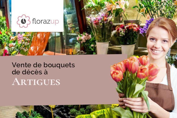 compositions florales pour une crémation à Artigues (Ariège/09460)