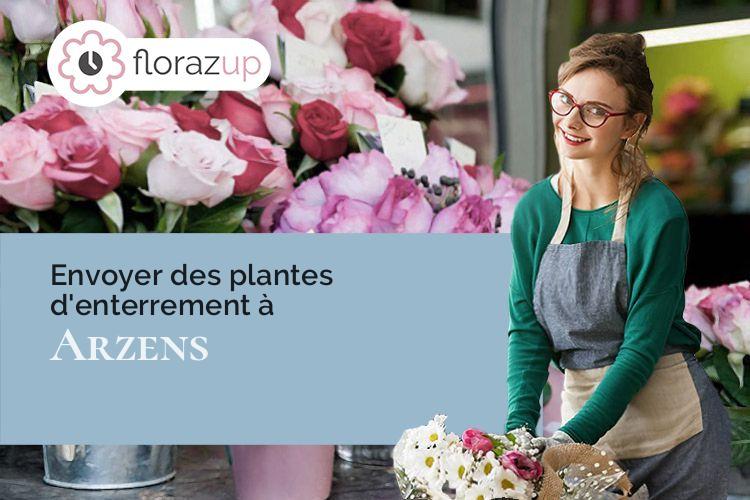 bouquets de fleurs pour des obsèques à Arzens (Aude/11290)