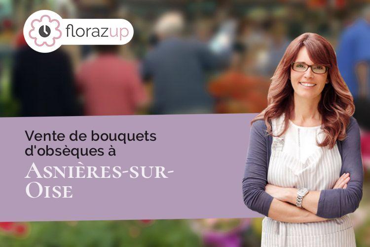 couronnes florales pour une crémation à Asnières-sur-Oise (Val-d'Oise/95270)