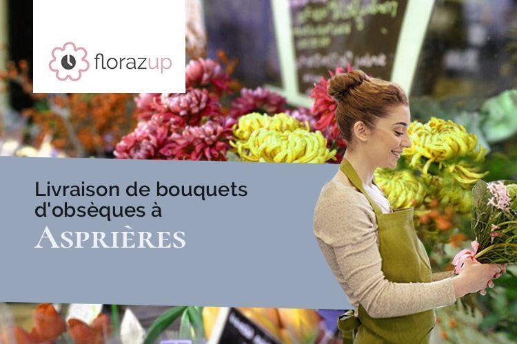 créations florales pour des funérailles à Asprières (Aveyron/12700)