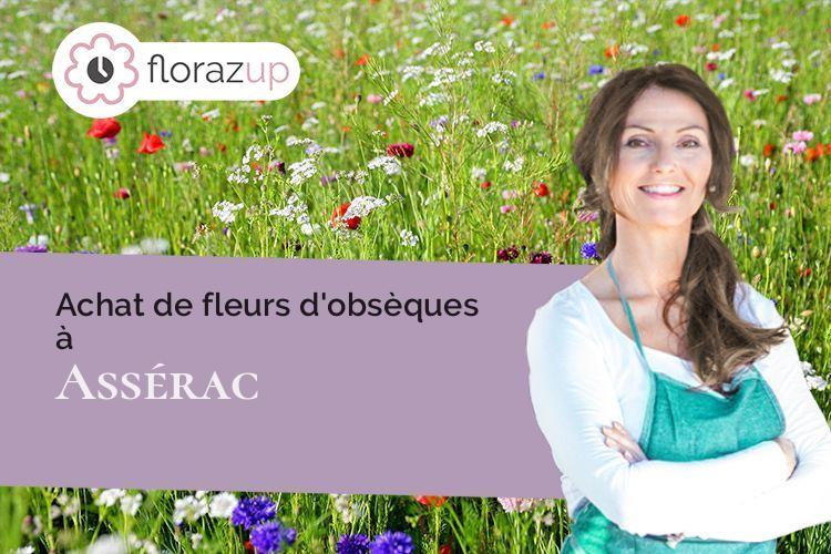 créations de fleurs pour des funérailles à Assérac (Loire-Atlantique/44410)