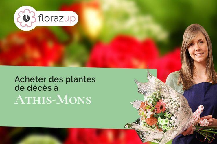 compositions de fleurs pour une crémation à Athis-Mons (Essonne/91200)