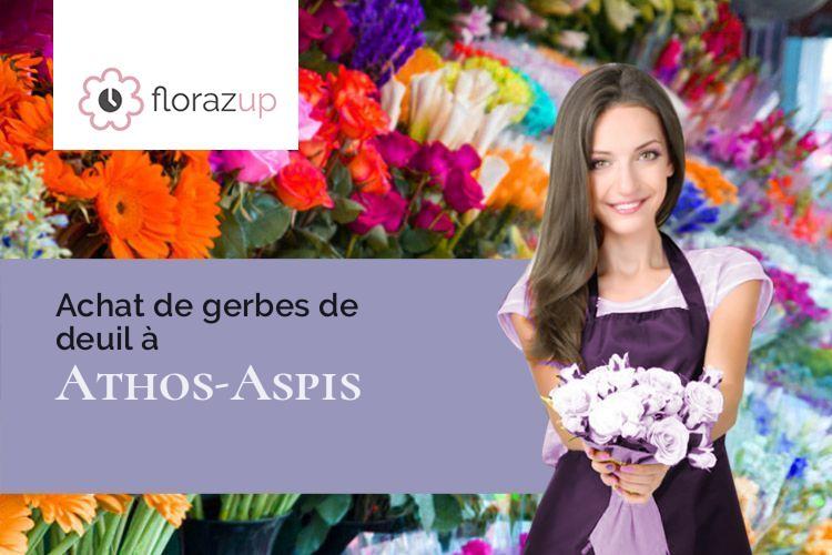 coeurs de fleurs pour un décès à Athos-Aspis (Pyrénées-Atlantiques/64390)