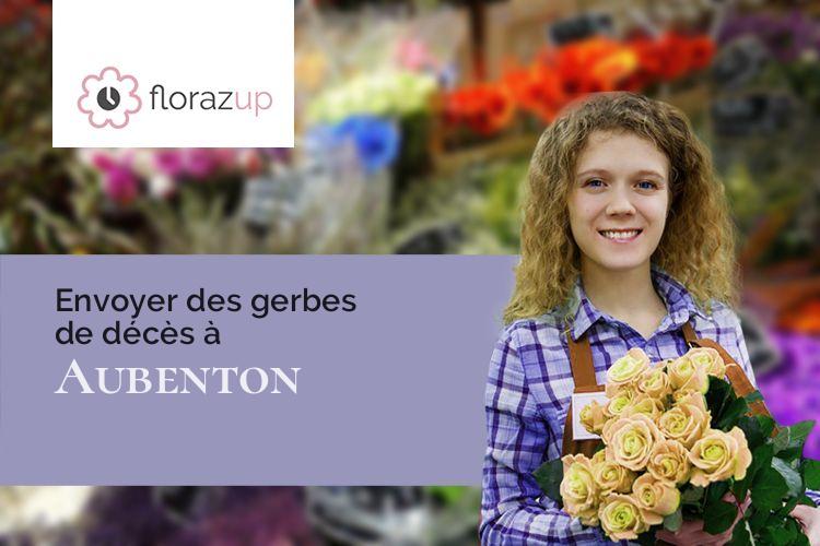 coupes de fleurs pour des obsèques à Aubenton (Aisne/02500)