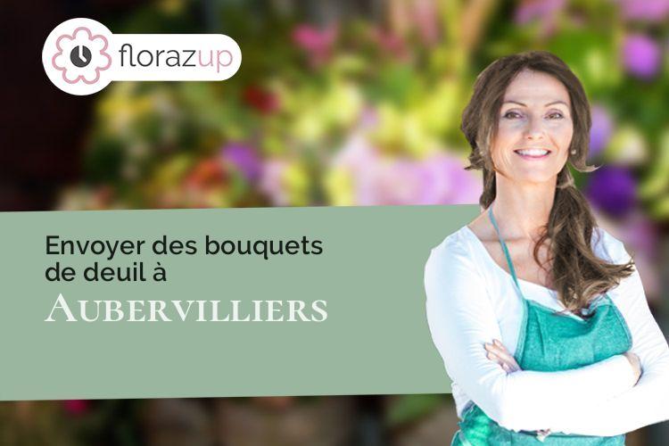 couronnes florales pour un décès à Aubervilliers (Seine-Saint-Denis/93300)
