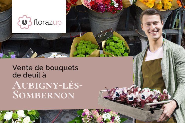bouquets de fleurs pour des funérailles à Aubigny-lès-Sombernon (Côte-d'Or/21540)