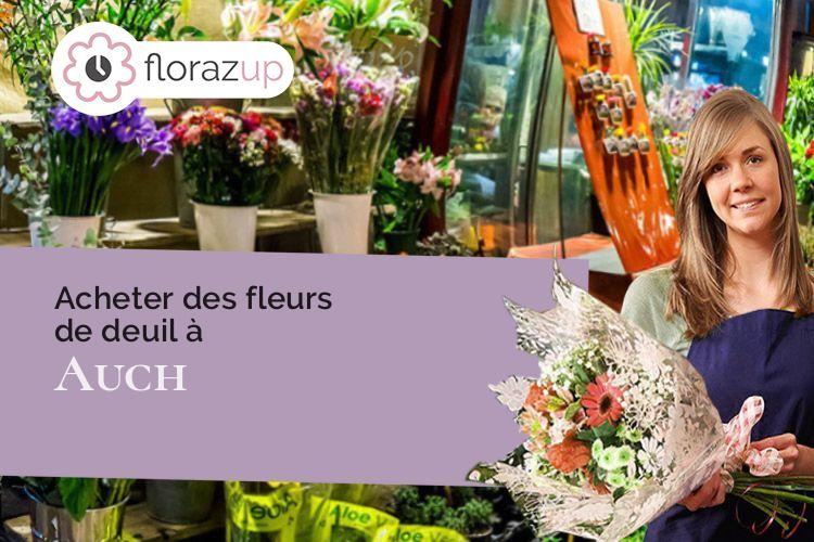 couronnes florales pour une crémation à Auch (Gers/32810)