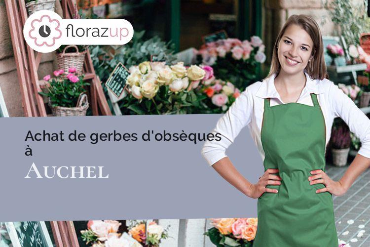 bouquets de fleurs pour un enterrement à Auchel (Pas-de-Calais/62260)