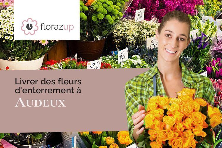 compositions de fleurs pour des funérailles à Audeux (Doubs/25170)