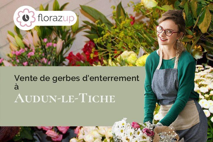 bouquets de fleurs pour des funérailles à Audun-le-Tiche (Moselle/57390)