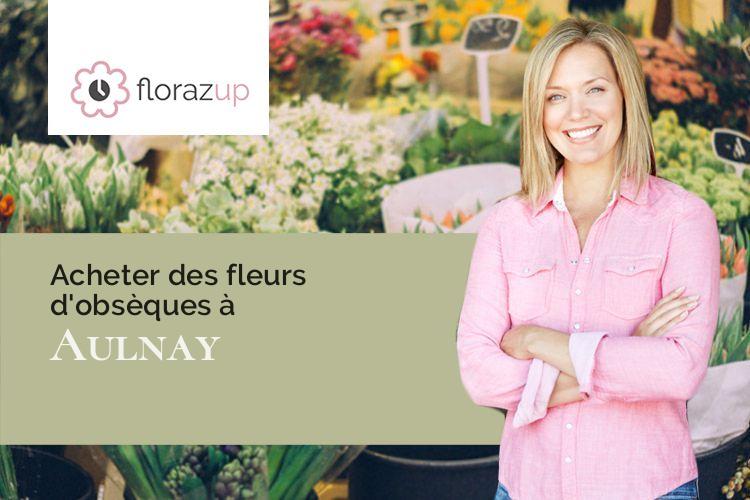 bouquets de fleurs pour une crémation à Aulnay (Aube/10240)