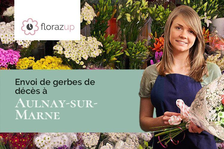 coeurs de fleurs pour une crémation à Aulnay-sur-Marne (Marne/51150)