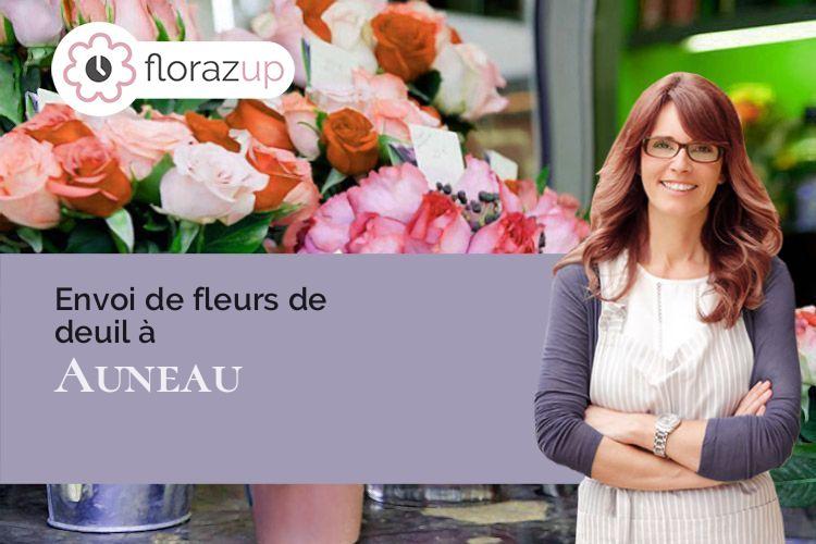 bouquets de fleurs pour des funérailles à Auneau (Eure-et-Loir/28700)