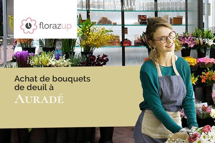 créations florales pour un enterrement à Auradé (Gers/32600)