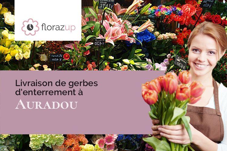 créations florales pour un enterrement à Auradou (Lot-et-Garonne/47140)