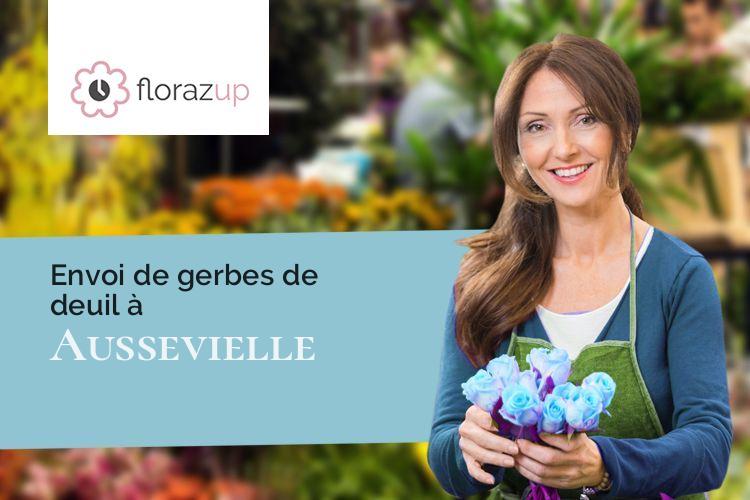 créations florales pour des funérailles à Aussevielle (Pyrénées-Atlantiques/64230)