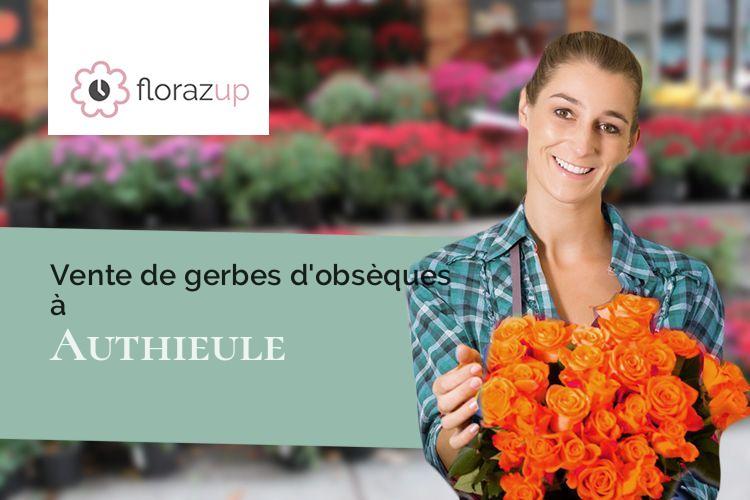 créations florales pour des obsèques à Authieule (Somme/80600)