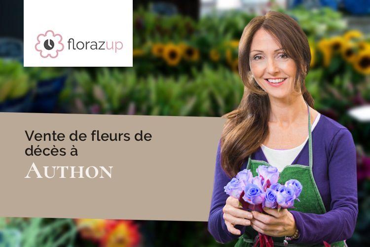 créations florales pour des funérailles à Authon (Alpes-de-Haute-Provence/04200)