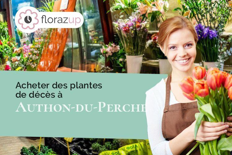 coeur de fleurs pour des obsèques à Authon-du-Perche (Eure-et-Loir/28330)