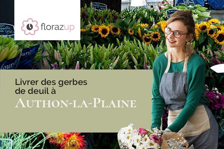 croix de fleurs pour une crémation à Authon-la-Plaine (Essonne/91410)