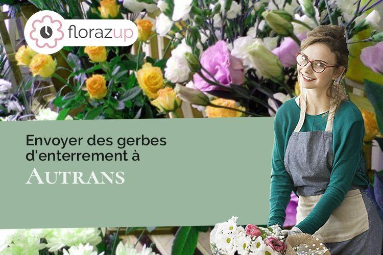 créations de fleurs pour des obsèques à Autrans (Isère/38880)